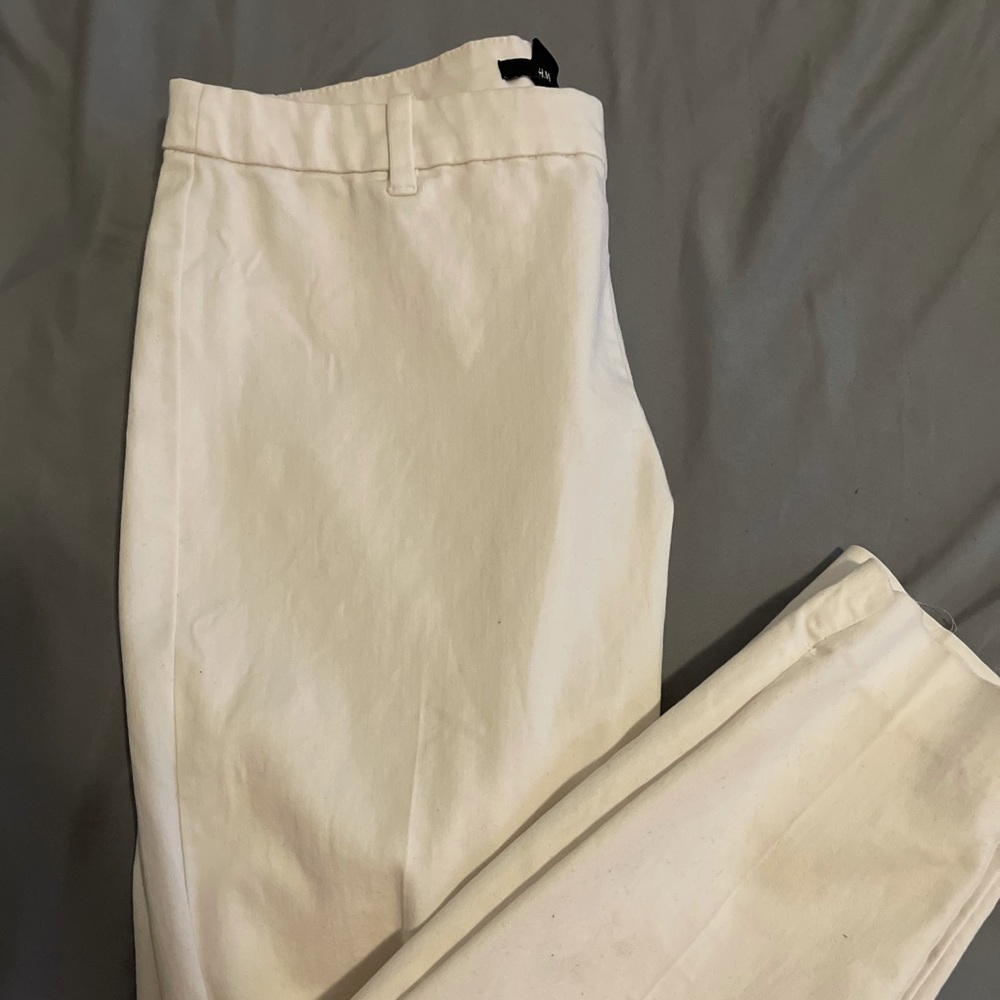 H&M white pants